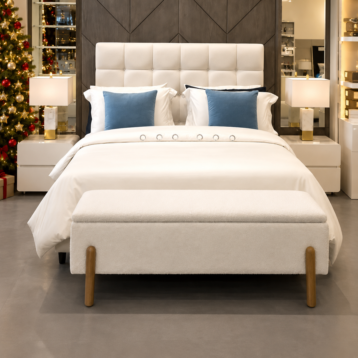 How to Create Christmas Bedroom Decorations