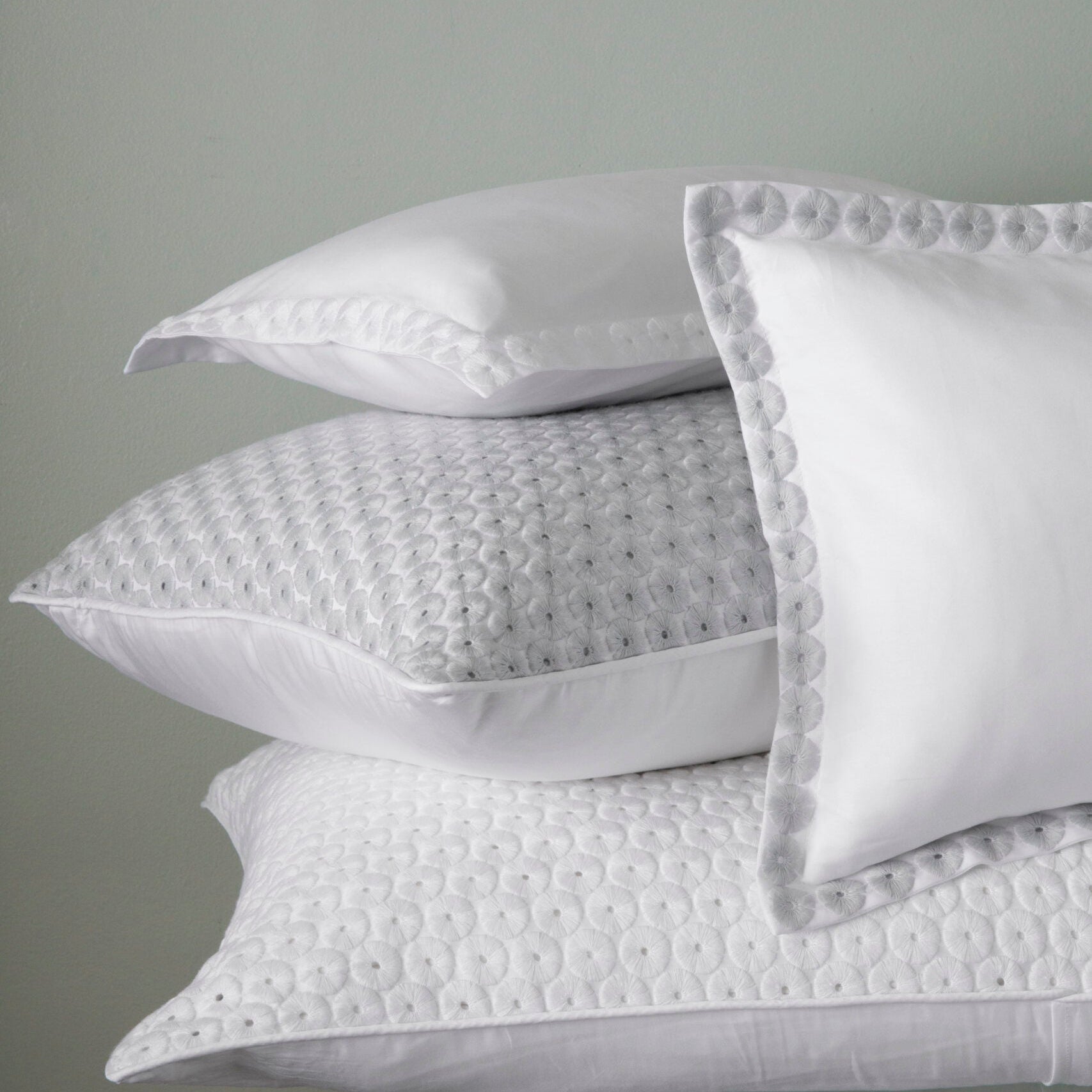 Angele Pillowcases - Full Embroidery