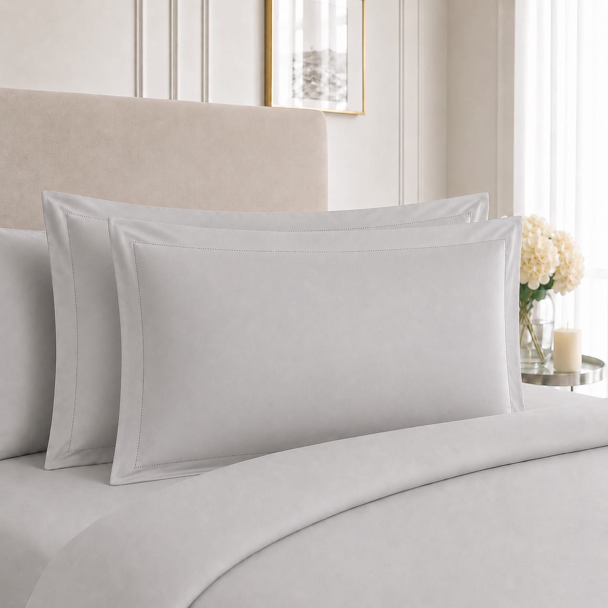 Ariel Oxford Pillowcases- Set of 2