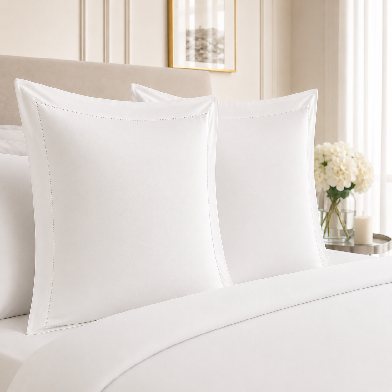 Ariel Oxford Pillowcases- Set of 2