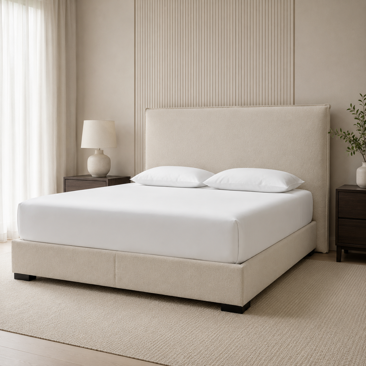 Boucle Bed