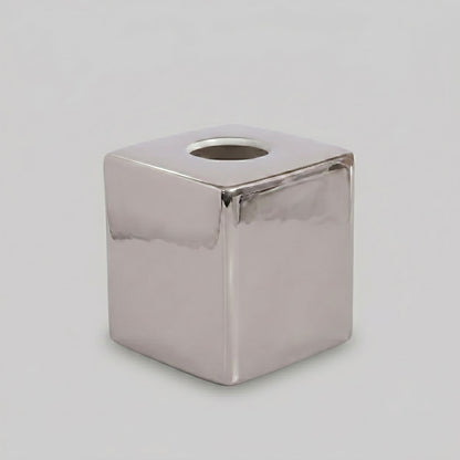 Vesso Silver Bathroom Accessories Set