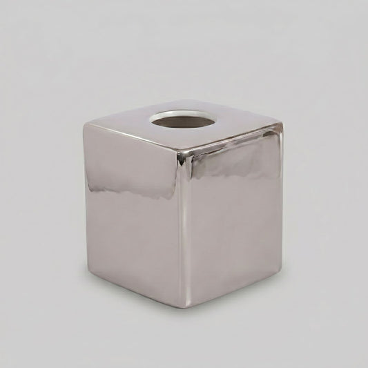 Vesso Silver Bathroom Accessories Set