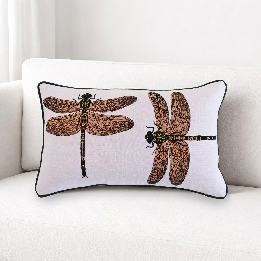 Dragonfly Long Cushion