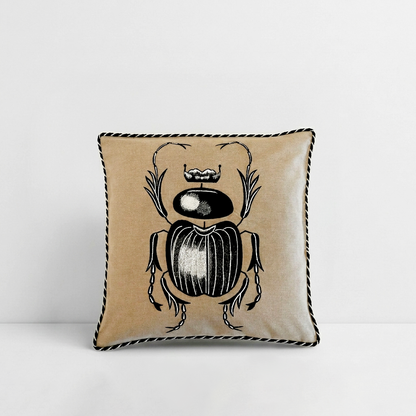Desert Scarab Decorative Cushion