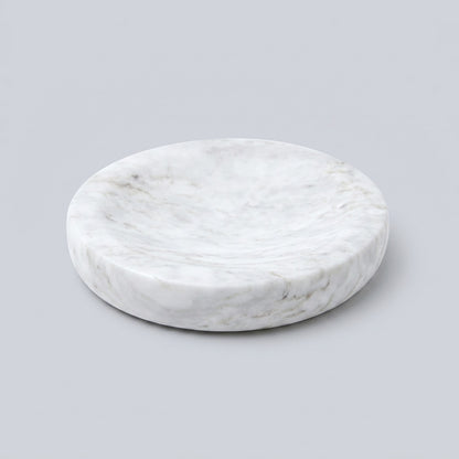 Tesso - 4 pcs Marble Bathroom Accessories Set