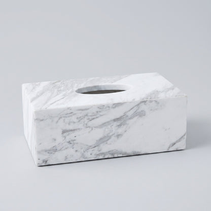 Tesso - 4 pcs Marble Bathroom Accessories Set