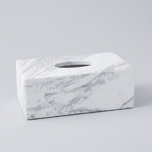 Tesso - 4 pcs Marble Bathroom Accessories Set